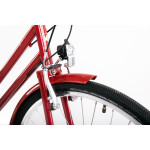 Mestský bicykel ROMET VINTAGE ECO D Červená M